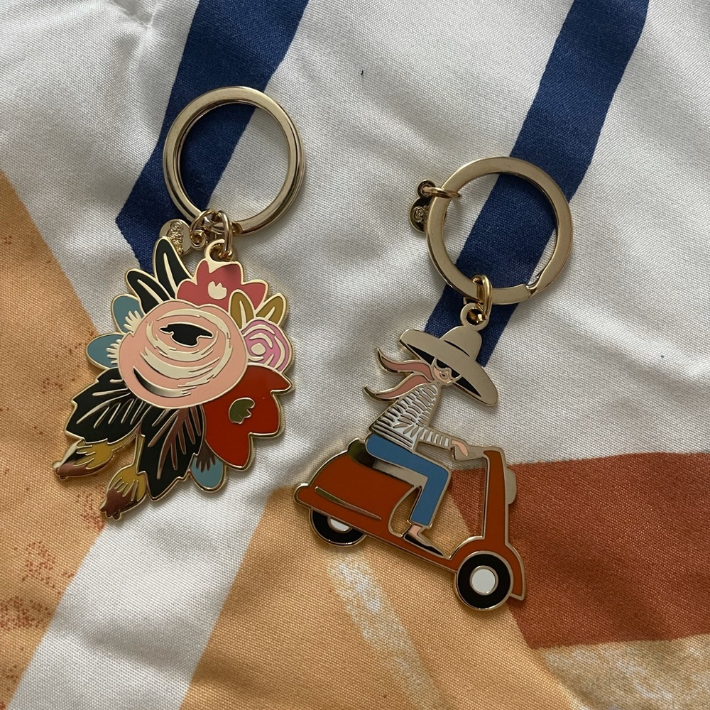 Rifle Paper Co Keychain Set